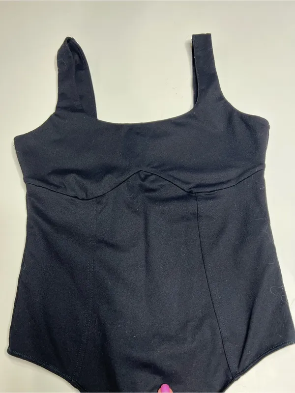 Abercrombie and fitch Classic Black Square Neck Bodysuit small - Image 8