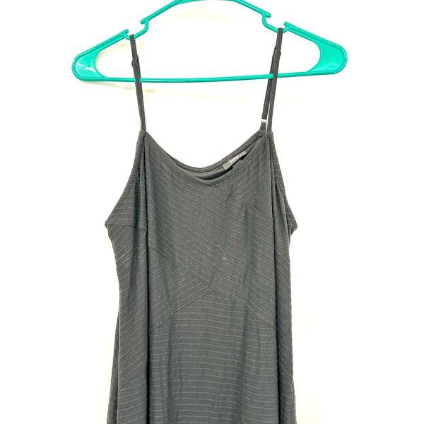 Mossimo‎ Size Large Black Slip Dress Maxi Adjustable Straps Long Basic Everyday - Image 3
