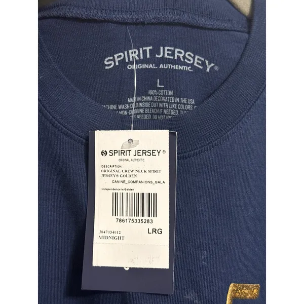 Spirit Jersey Canine Companions 50th Anniversary Independence is Golden Metallic - Image 5