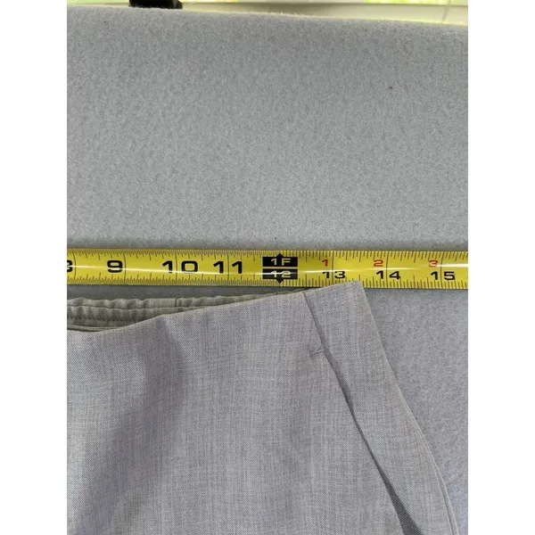 Halara Mid Rise Pocket Casual Tapered Pants Ankle Length‎ Light Gray Small - Image 3