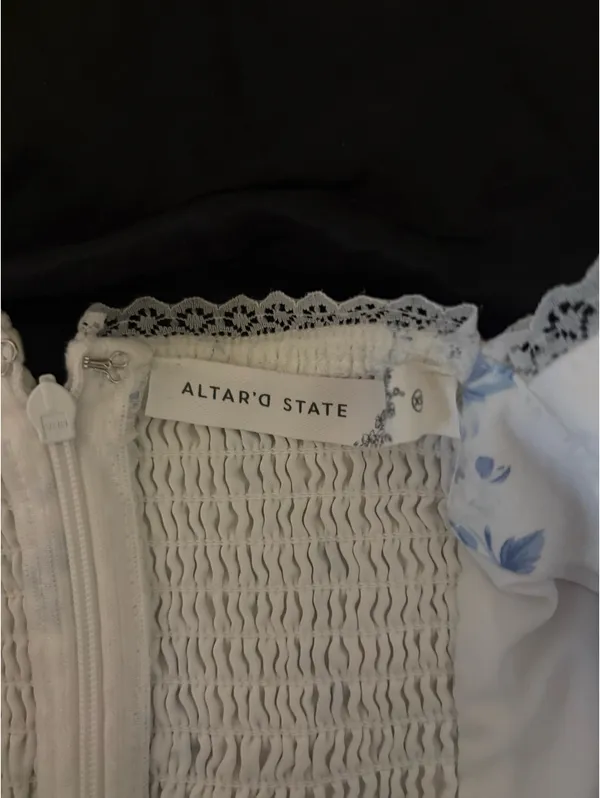Altar'd State Dress Floral Mini  - Image 3