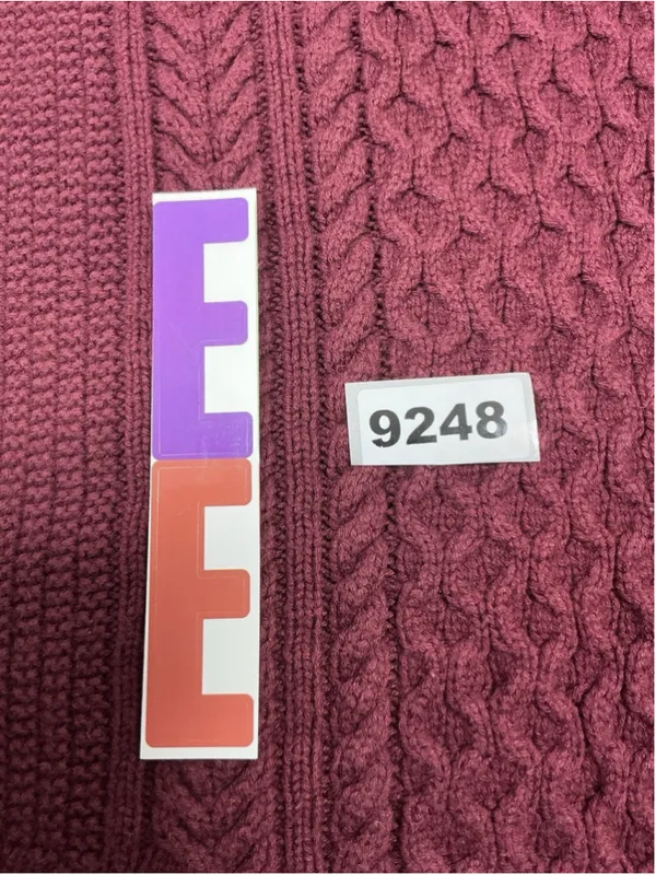 Womans Excellent Michael Kors Pullover Cable Knit Sweater Large Maroon - Image 5