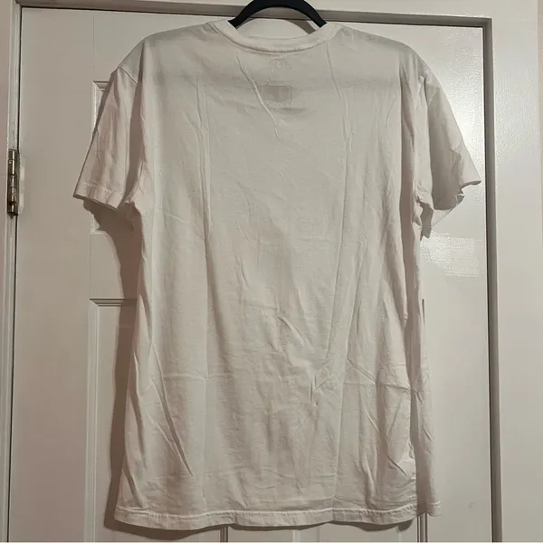 #120 Polo Ralph Lauren Unisex White T-Shirt Large - Image 2