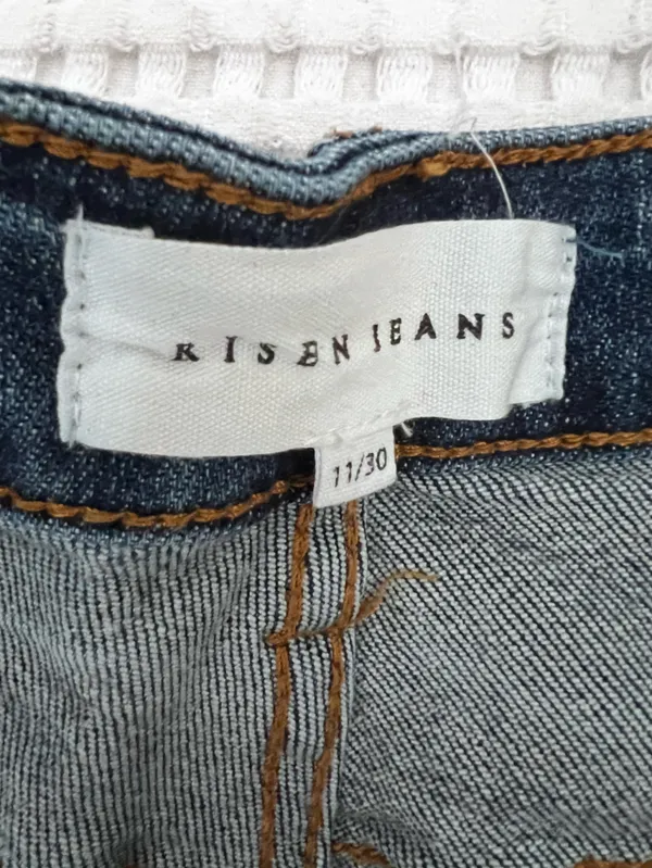 Risen Distressed Jeans Size 11/12 Blue - Image 5