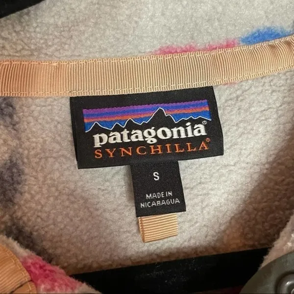 Patagonia Wish Tails Quarter Snap Synchilla - size Small - Image 5