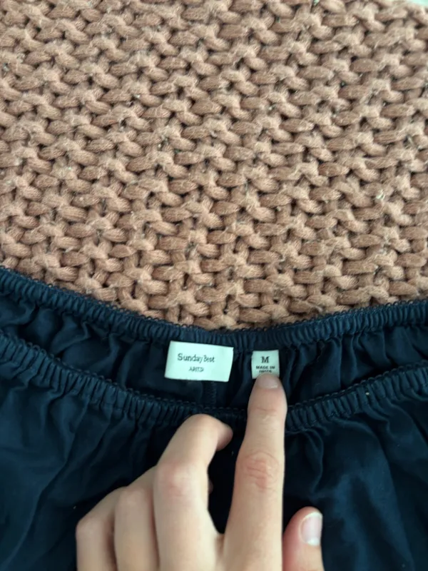 Navy Blue Aritzia Shorts - Image 3