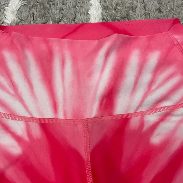SPLITS59 Bardot Pink Tie Dye High Waist Leggings - Image 4