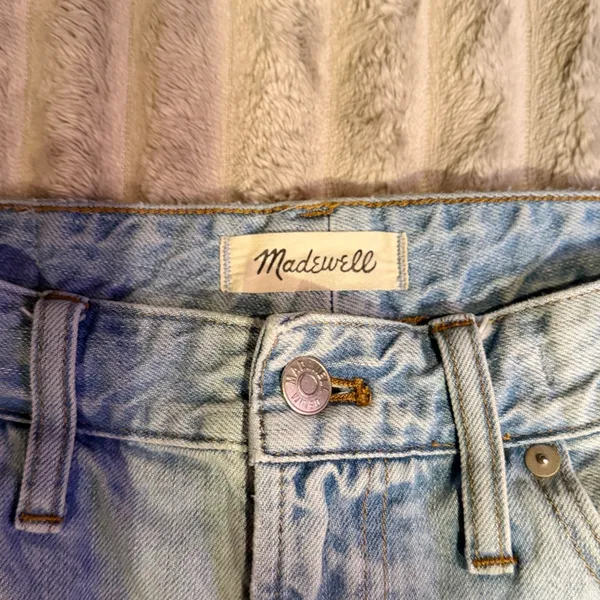 Madewell The Curvy Perfect Vintage Jean Light Wash High Rise Tapered Denim 29 - Image 3