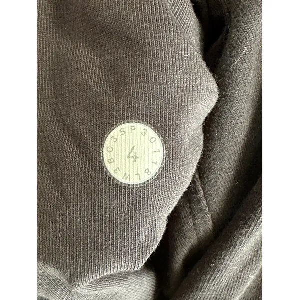 Lululemon‎ Stress Less Black French Terry Cowl Neck Pullover Sweatshirt W3BC3S 4 - Image 7