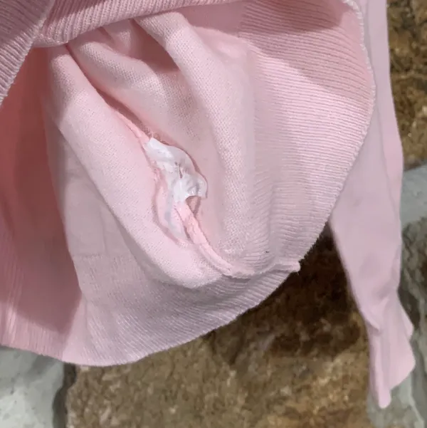 Tommy Hilfiger Y2K Bubble Gum Pink Thin Turtleneck Sweater - Image 4