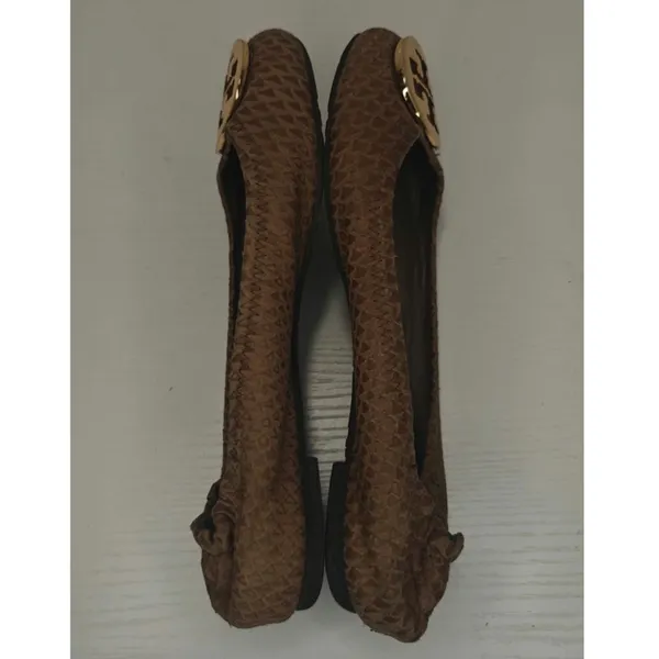 Vintage Tory brown Burch Flats sz 7.5 - Image 6