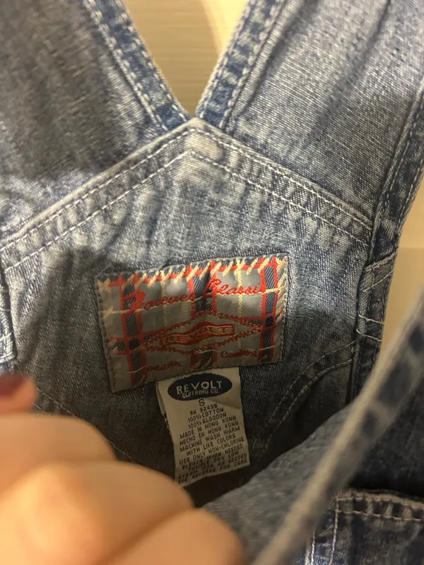 Revo Blue Women’s Denim Overalls - Image 3
