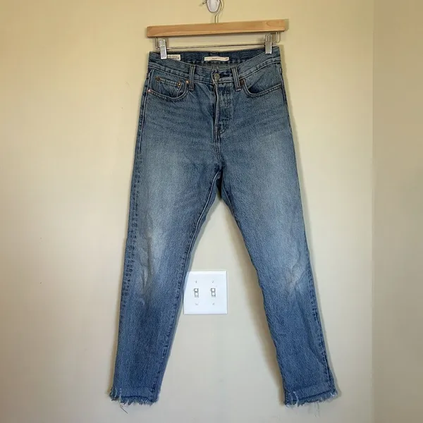 Levi's Wedgie‎ Premium WOmen's 25 Icon Fit Jeans Shut Up 22861-0036 - Image 2