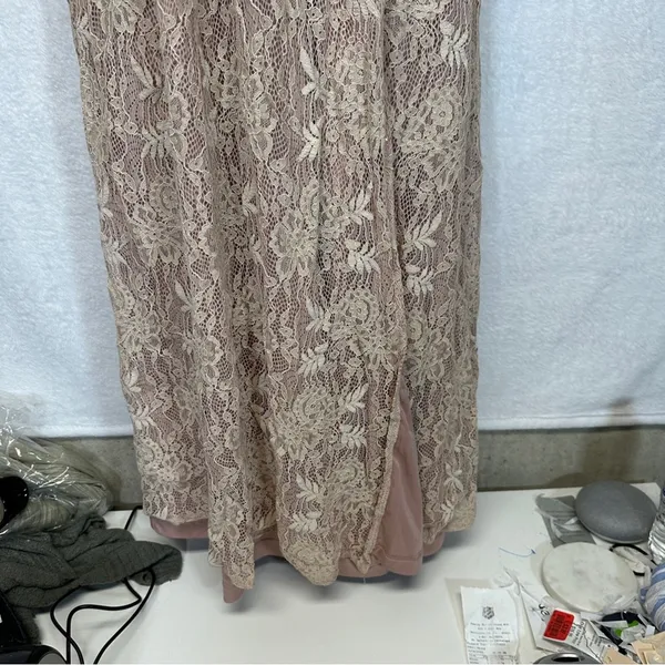 Lulus Stolen Moments Dusty Pink Sleeveless Maxi Dress Size‎ S - Image 5