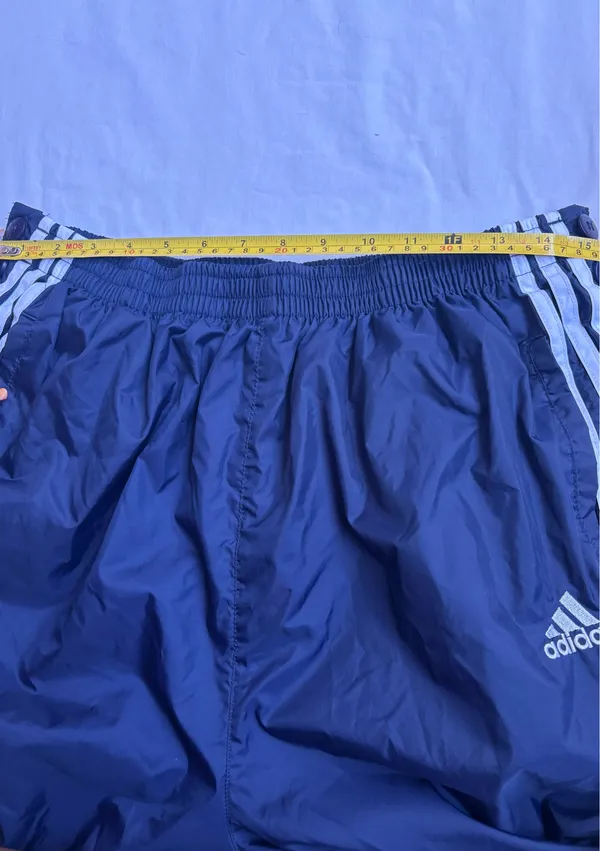 Vintage Adidas 90s Y2K XL Snap Track Pants - Image 7