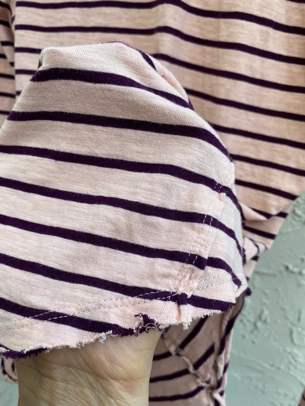 Free People Long sleeve Striped top Size L - Image 4