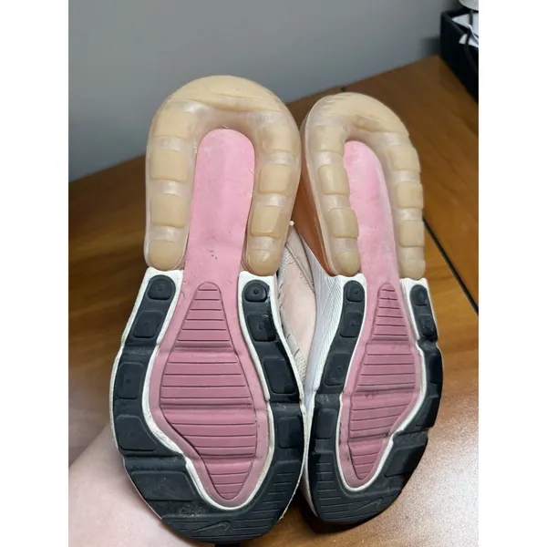 Nike Air Max 270 AH6789-604 Light Soft Pink Low Top‎ Mesh Sneaker Women's 7 - Image 6