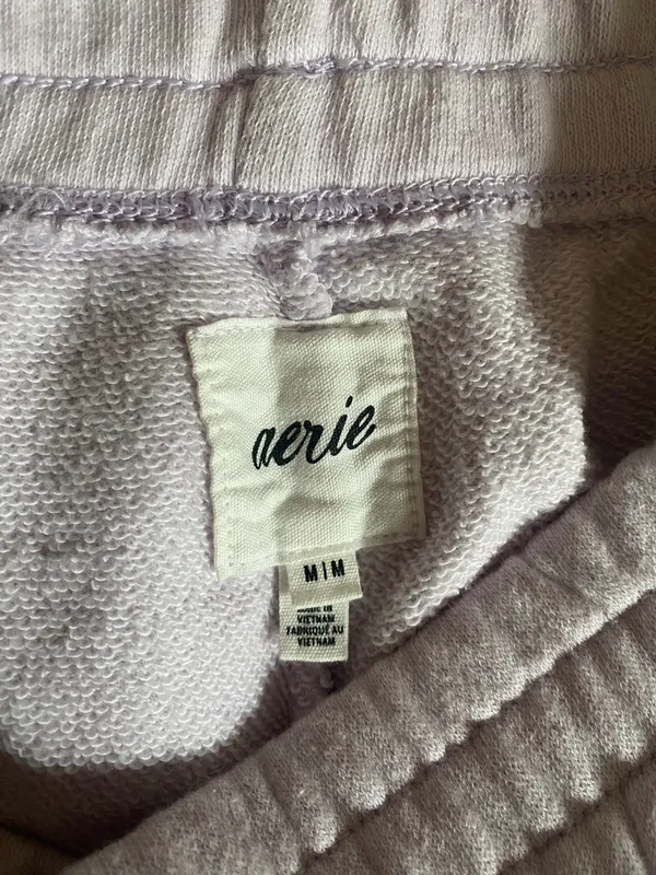 Aerie Lavender Sweatshorts - Image 2