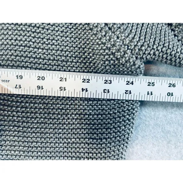 Women’s Poll Grey‎ Chunky Pullover Knit Sweater Oversized Medium Large - Image 10