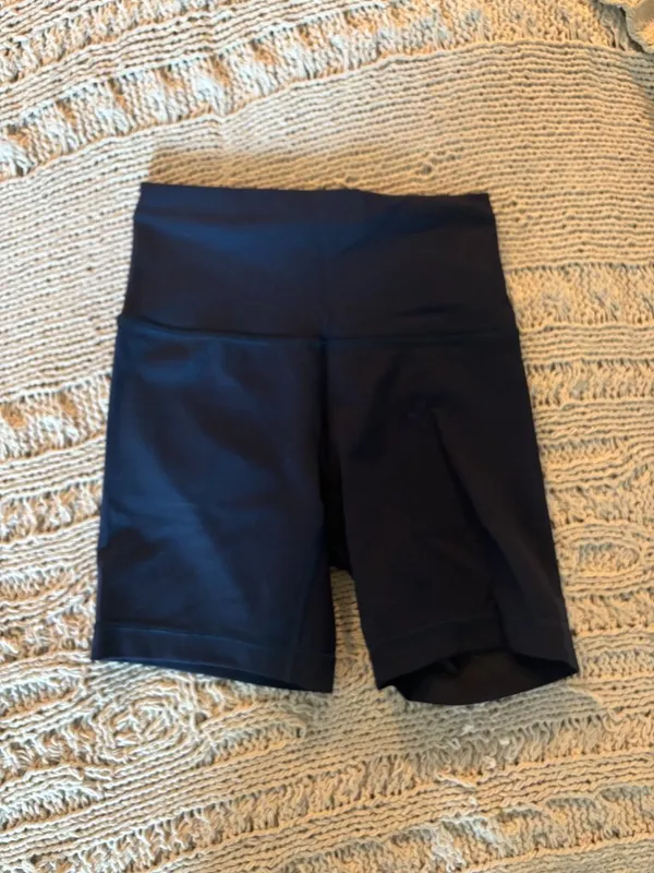 lululemon Wunder Train High-Rise Short 6" - True Navy - Image 5