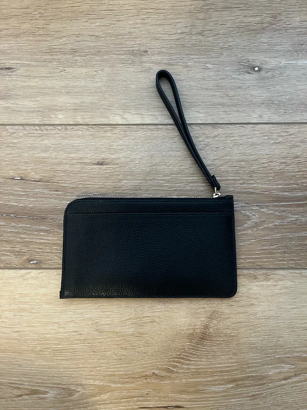 Kate Spade Wristlet Wallet Black Leather - Image 3