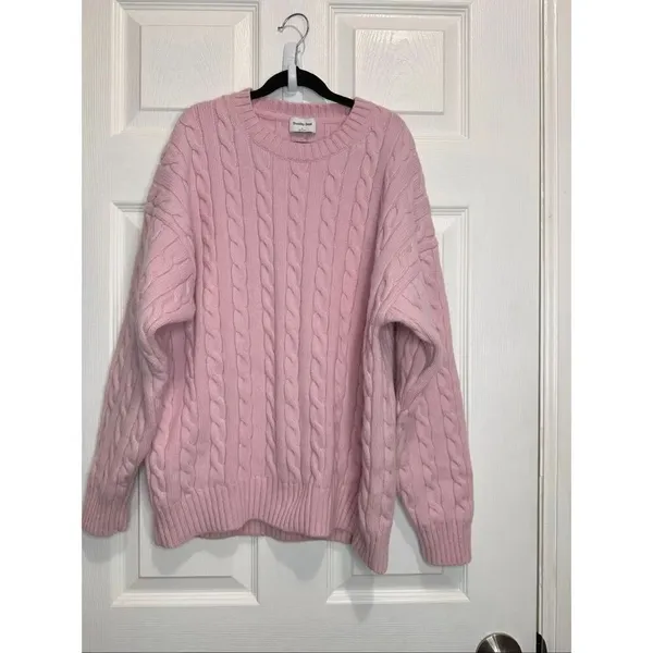 Aritzia Sunday best peggy cable knit sweater Small - Image 2