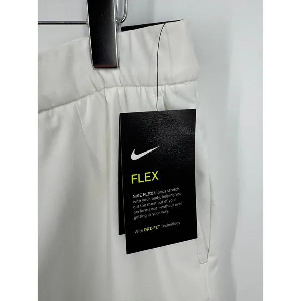 Nike Dri-Fit Flex golf shorts women's 2XL standard fit performance white NEW - Image 7