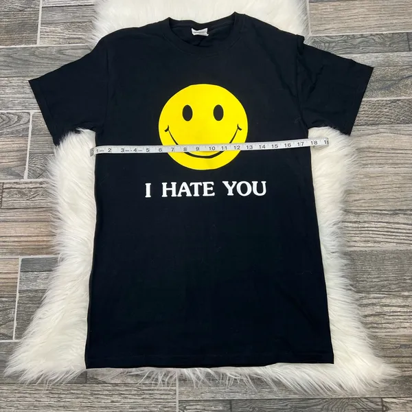 NWOT I Hate You 90s Grunge Tee Shirt - Image 5