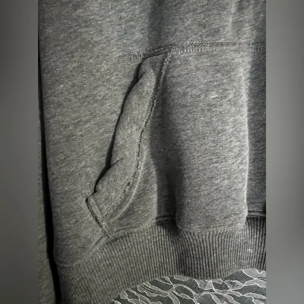 Hollister Cropped Turtle Neck Half Zip Sweater Women’s size Large - Image 4