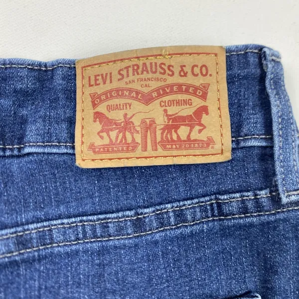 Levis Jeans Womens 28 Blue Classic Mid Rise‎ Skinny Stretch Denim Five Pocket - Image 8
