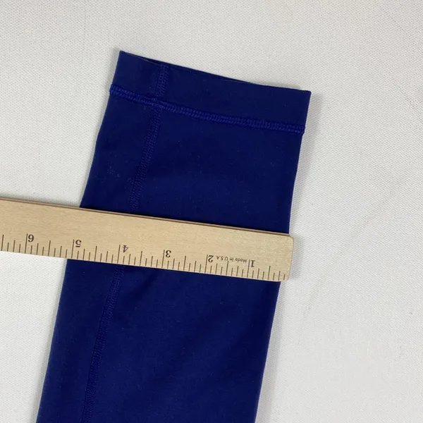Lululemon Pants Womens 6 Blue High Rise Legging Yoga Athletic Stretch Activewear - Image 2