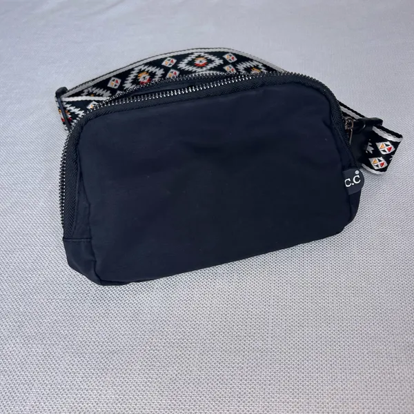 C.C. Rio Aztec Belt Bag in Black - Image 9