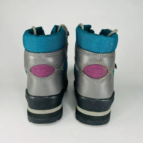 Merrell Air Cushion Thinsulate Mid Hiking Boots Shoes Trail Grey Blue Women 9 - Image 4
