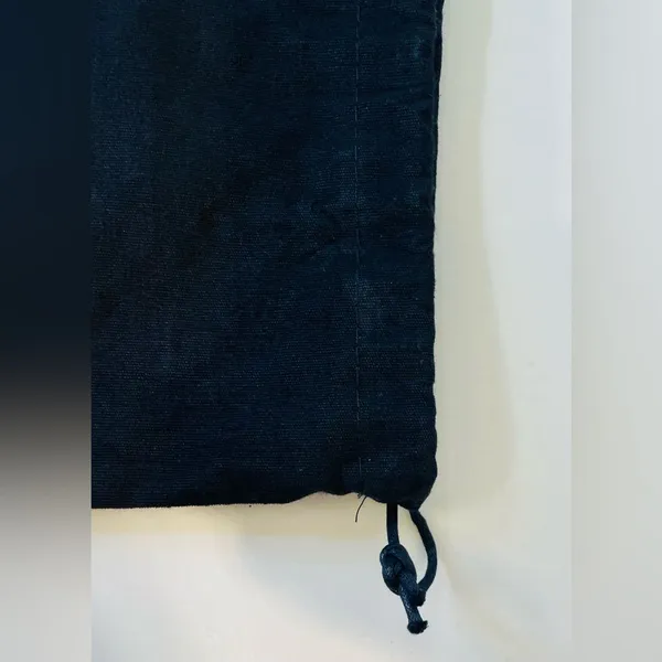 rag & bone‎ Black Dust Bag with White Logo 12.5x14.5” - Image 4