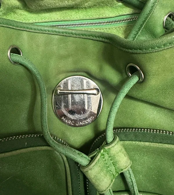 Vintage Leather Mini Backpack - Image 4