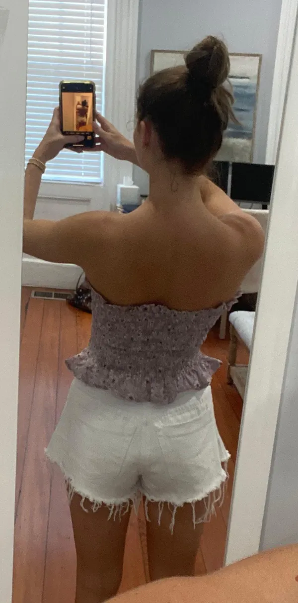 Revolve Strapless Wildflower Tube Top - Image 3
