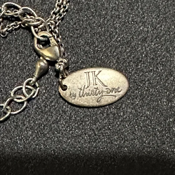 Enchanted Cross Necklace Silver - Image 2