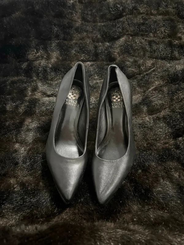 Vince Camuto Womens Sabrily Pump Heel Black Size 7 M professional flirty - Image 2