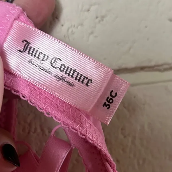 Juicy Couture Pink Bra size 36C - Image 5