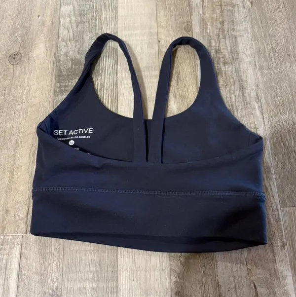 Set Active Navy Sports Bra Luxform - Image 2