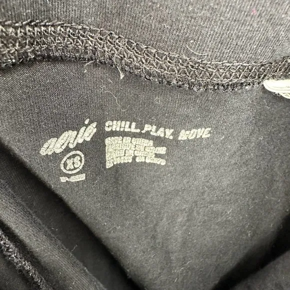 Aerie‎ size XS chill play move black leggings - Image 3