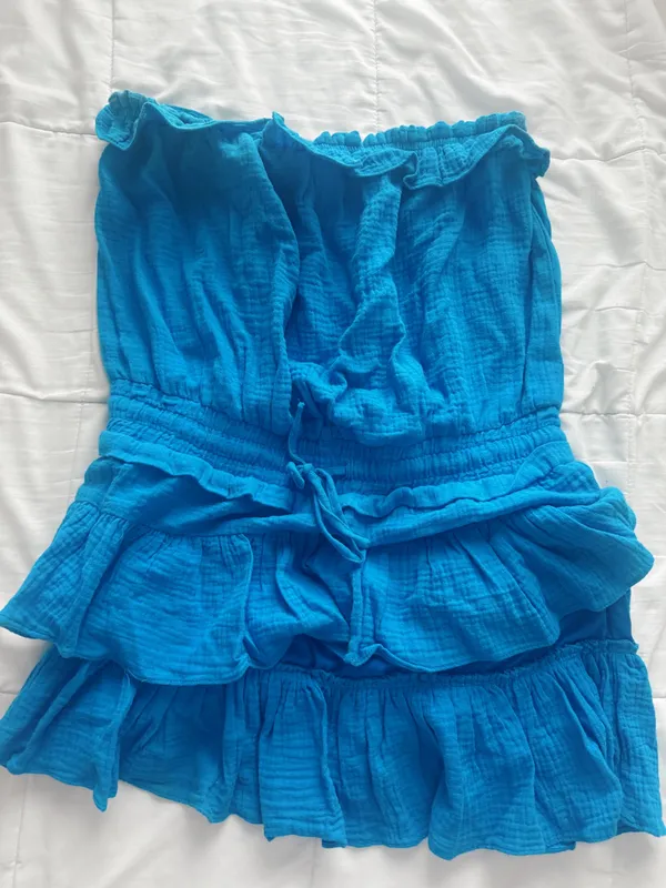 Day and Moon romper Blue Size L - Image 3