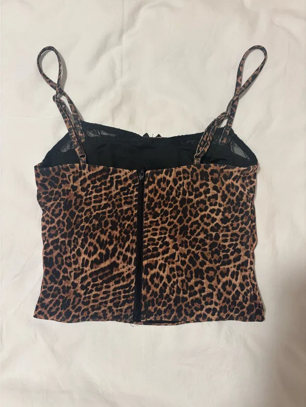 Edikted Top Tank Lace Trim - Image 2