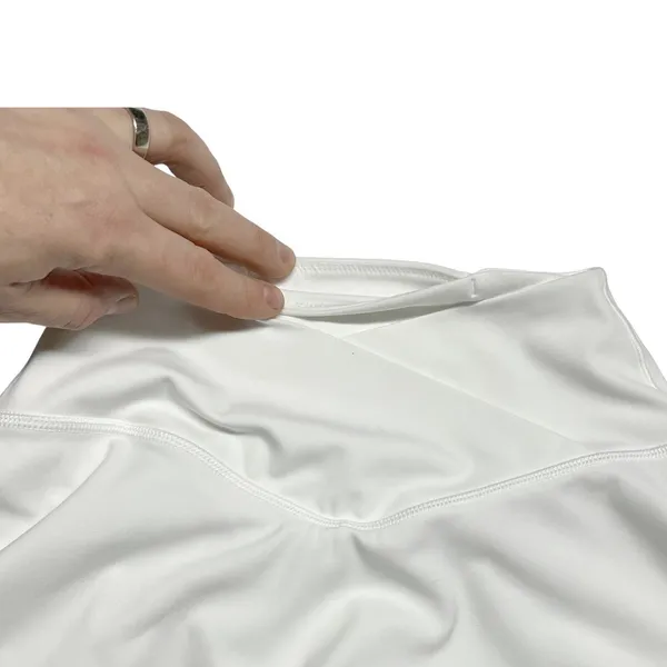 Offline by Aerie‎ Crossover Skort Built-In Shorts Athleisure White Womens XS EUC - Image 5