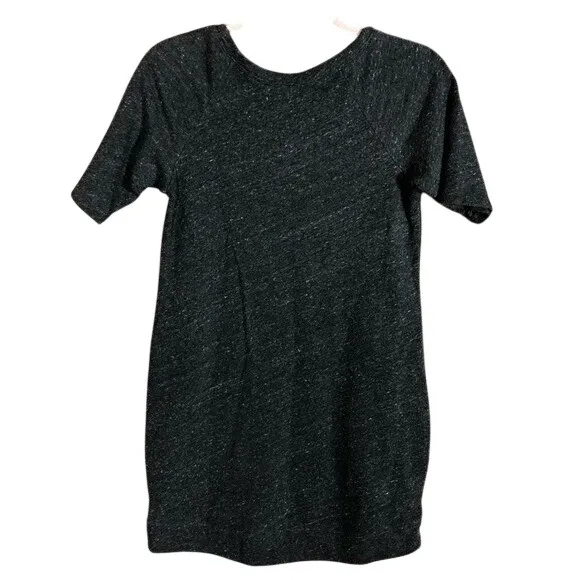 Abercrombie & Fitch Gray Heathered Raglan Short Sleeve T-Shirt‎ Dress XS - Image 7