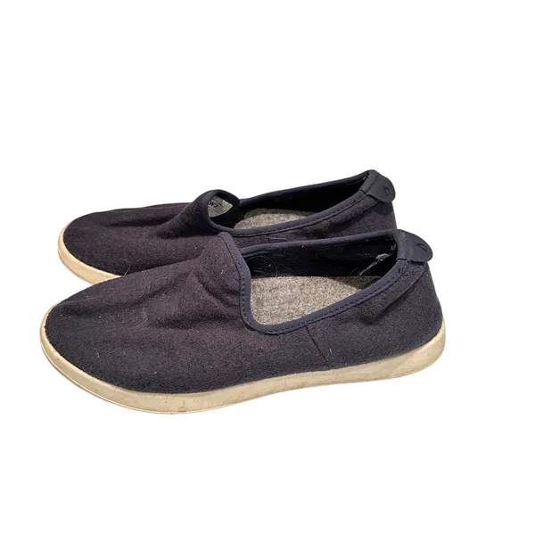 Allbirds Wool Loungers Navy Blue Slip On Sneakers Womens‎ Size 7 Casual Comfort - Image 3