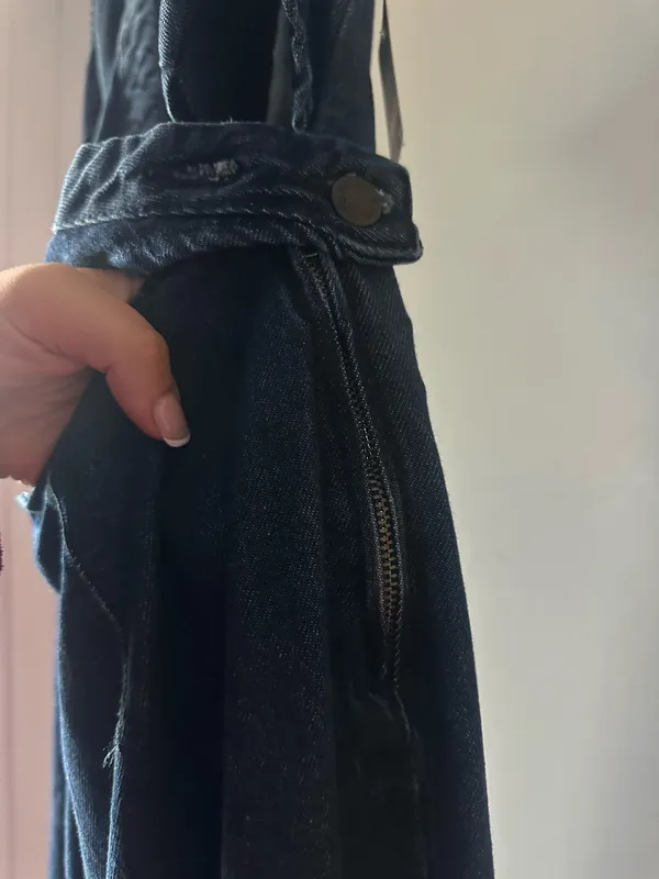 Free People Denim Jumpsuit - Image 7