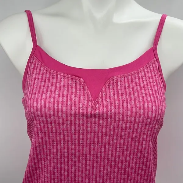 Adidas pink spaghetti strap Climacool athletic tank - Image 2