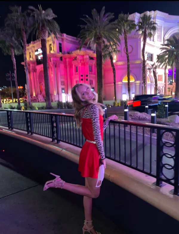 Nasty Gal Red Slip Dress - Image 3