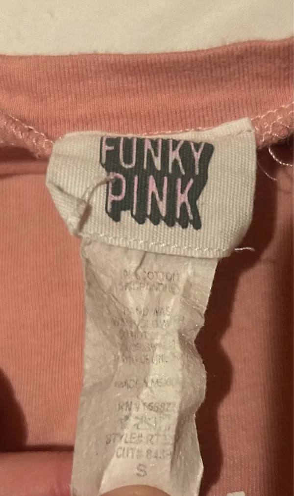 Blessed pink baby tee Size M - Image 2